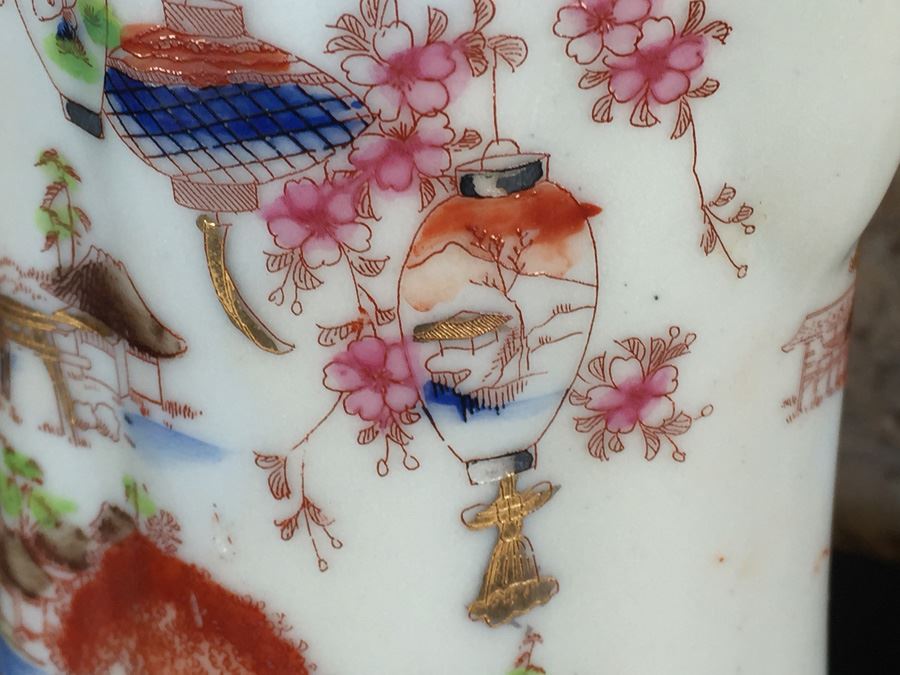 Stunning Japanese Imari Tall Teapot [Photo 27]