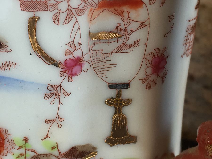 Stunning Japanese Imari Tall Teapot [Photo 18]