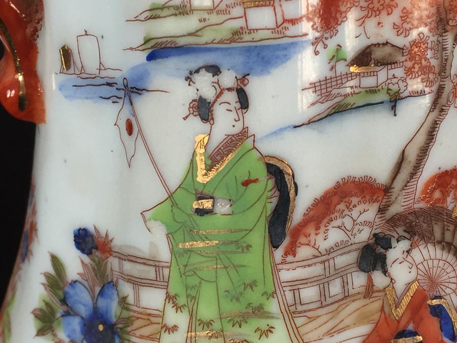 Stunning Japanese Imari Tall Teapot [Photo 24]