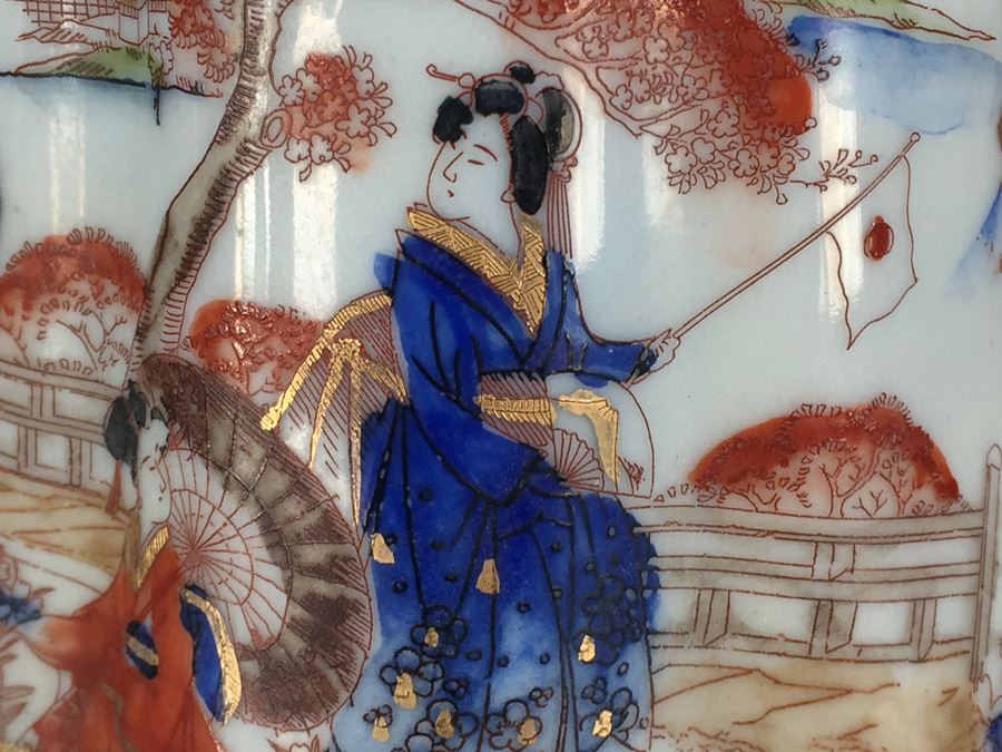 Stunning Japanese Imari Tall Teapot [Photo 25]