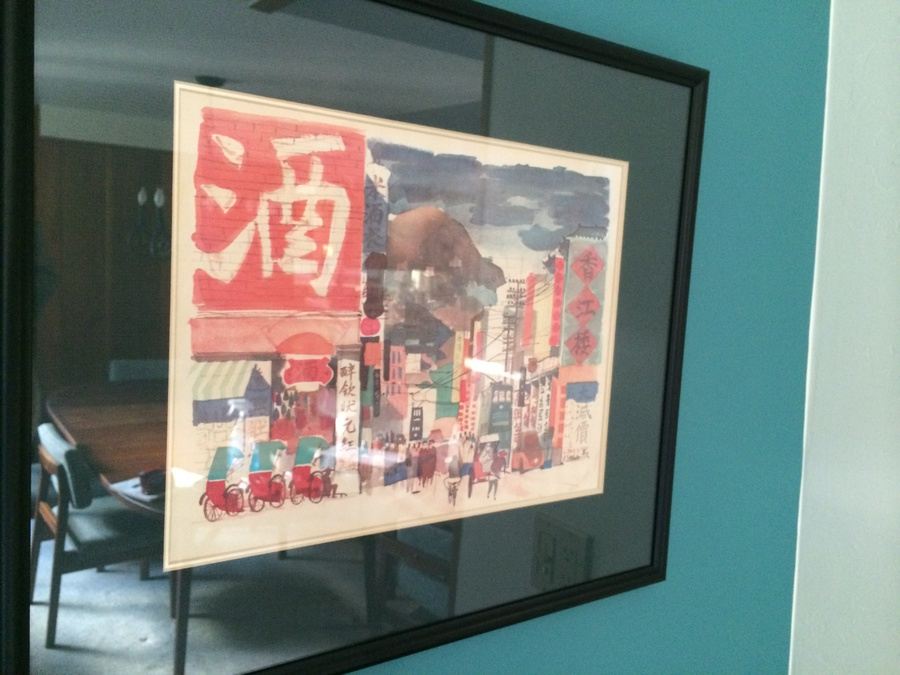 Dong Kingman Book and Watercolor Print [Photo 2]