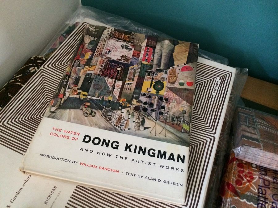Dong Kingman Book and Watercolor Print