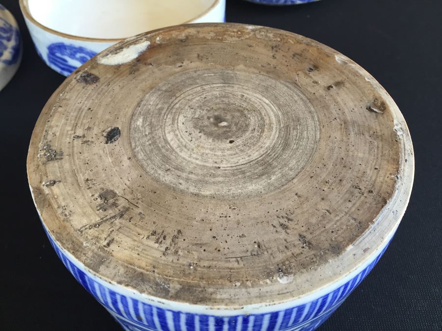 Vintage Japanese Porcelain Jubako Stacking Bento Box  [Photo 20]