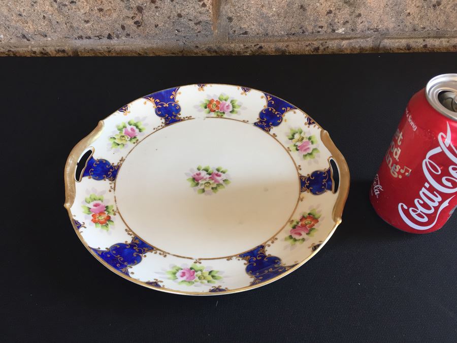 Japanese Hand Painted Plate [Photo 4]