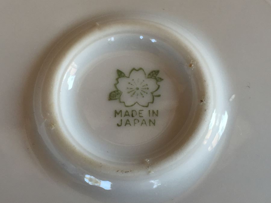 Japanese Hand Painted Plate [Photo 3]