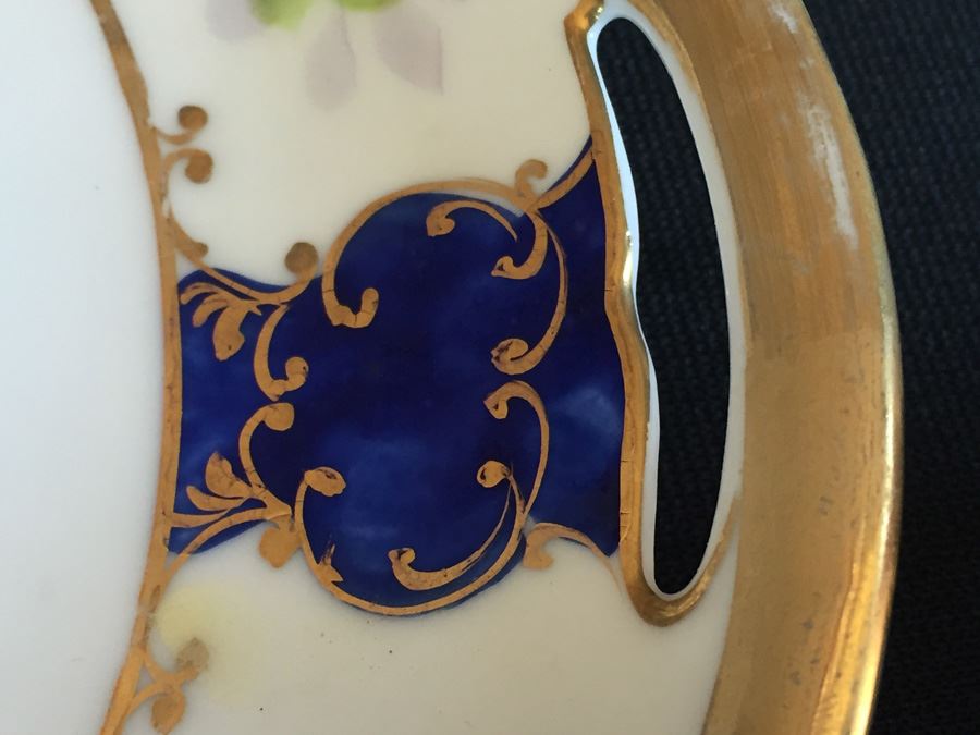 Japanese Hand Painted Plate [Photo 2]