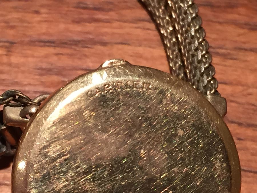 14K Gold Custom Cartier Watch With Inlaid Stars Marking Hours [Photo 17]