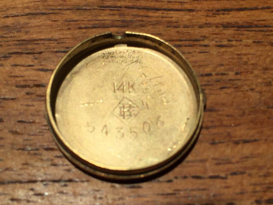 14K Gold Custom Cartier Watch With Inlaid Stars Marking Hours [Photo 13]