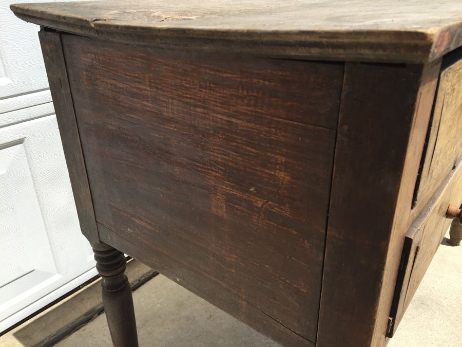 Old Distressed Asian Temple Cabinet [Photo 12]