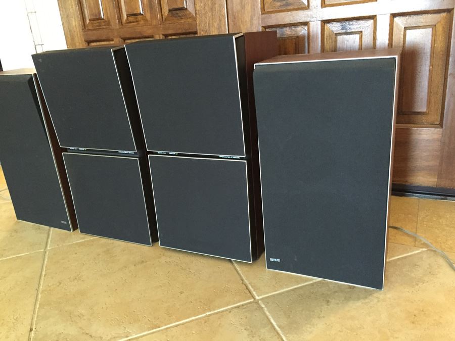 Great Set Of Bang & Olufsen Of Denmark Speakers Beovox S50 And Beovox S35 [Photo 10]