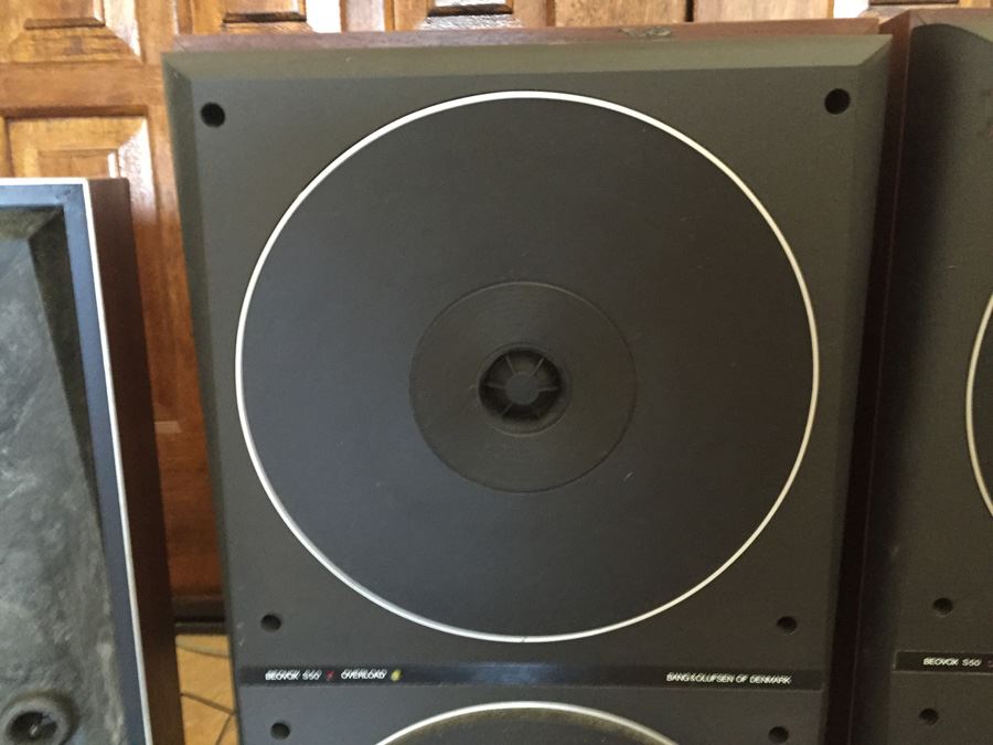 Great Set Of Bang & Olufsen Of Denmark Speakers Beovox S50 And Beovox S35 [Photo 17]