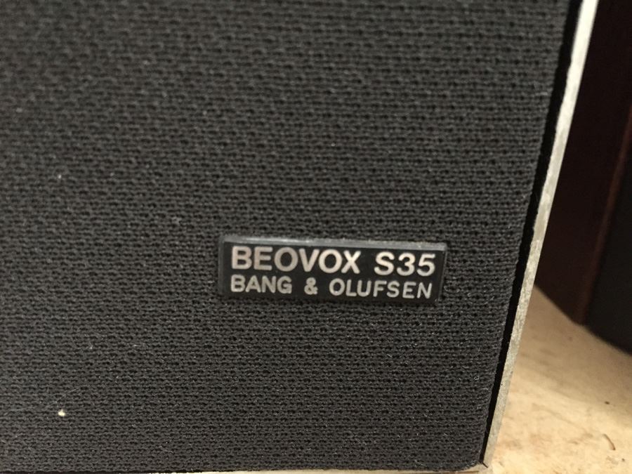 Great Set Of Bang & Olufsen Of Denmark Speakers Beovox S50 And Beovox S35 [Photo 8]