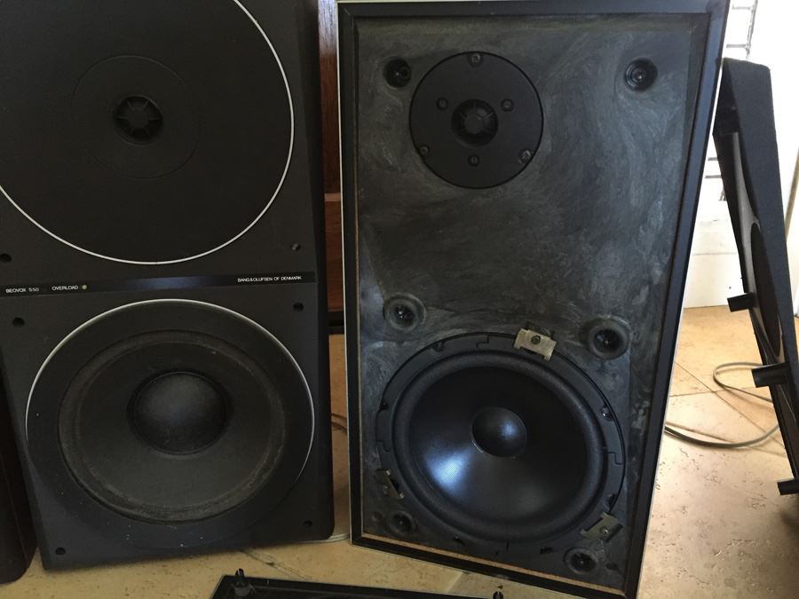 Great Set Of Bang & Olufsen Of Denmark Speakers Beovox S50 And Beovox S35 [Photo 11]