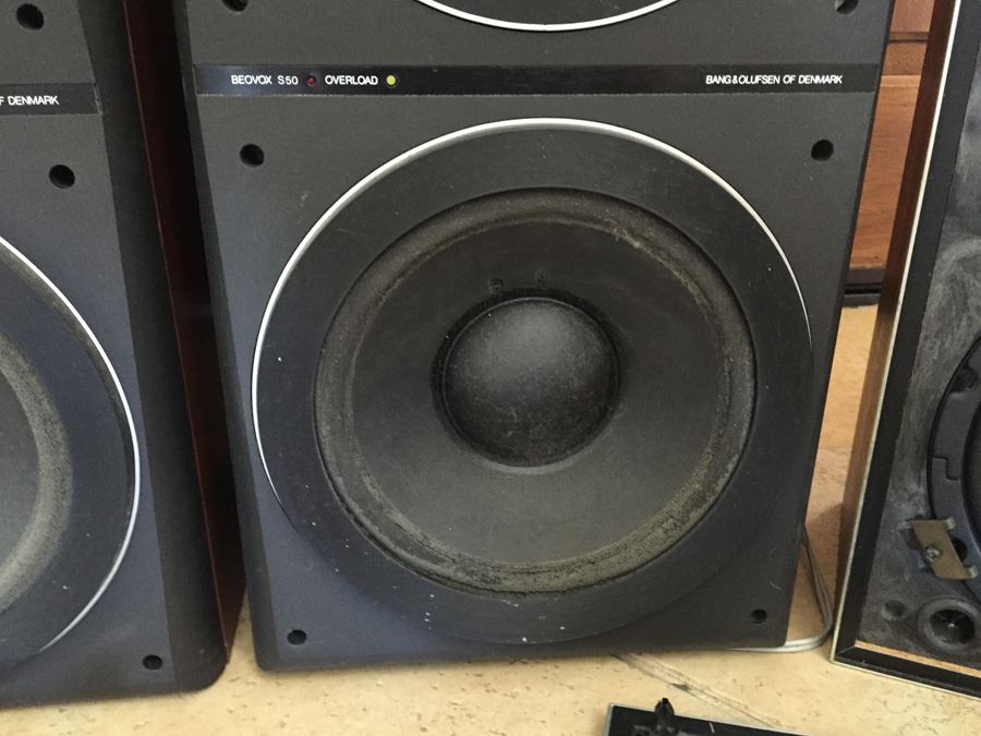Great Set Of Bang & Olufsen Of Denmark Speakers Beovox S50 And Beovox S35 [Photo 15]