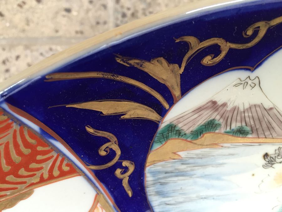 Large Antique Japanese Imari Charger Plate [Photo 6]