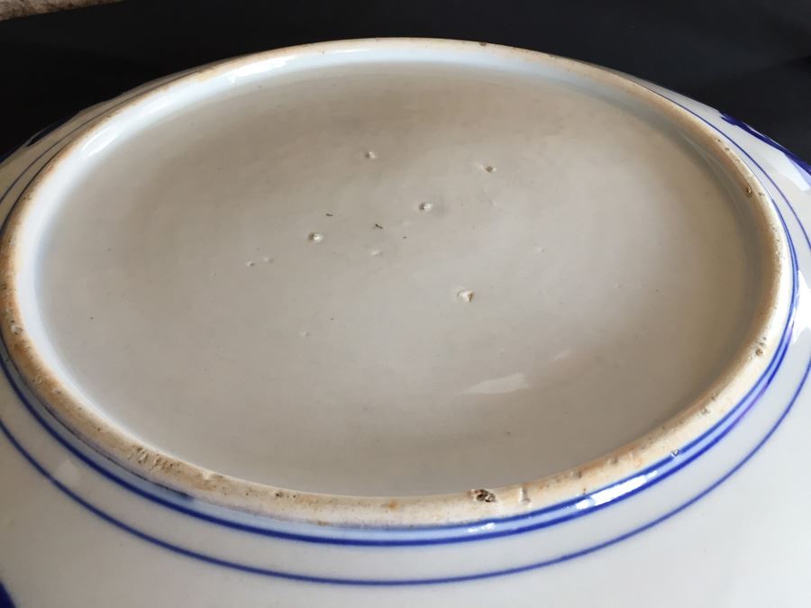 Large Antique Japanese Imari Charger Plate [Photo 17]
