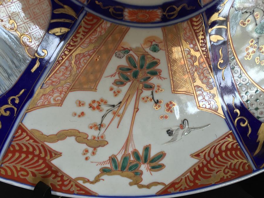 Large Antique Japanese Imari Charger Plate [Photo 9]
