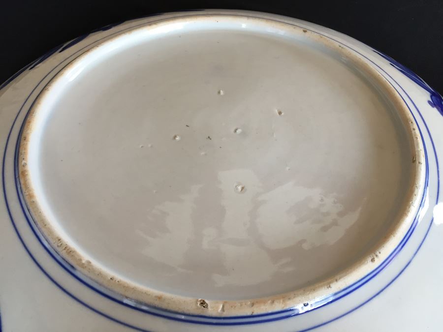 Large Antique Japanese Imari Charger Plate [Photo 19]