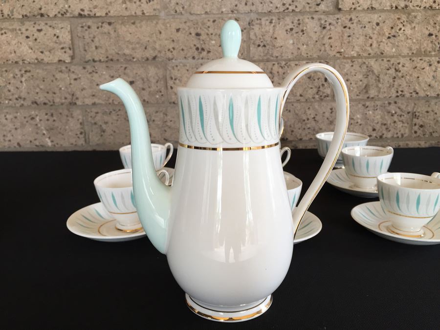 Mid Century China Set Caprice By Queen Anne Bone China England mid-century-china-set-caprice-by-queen-anne-bone-china-england