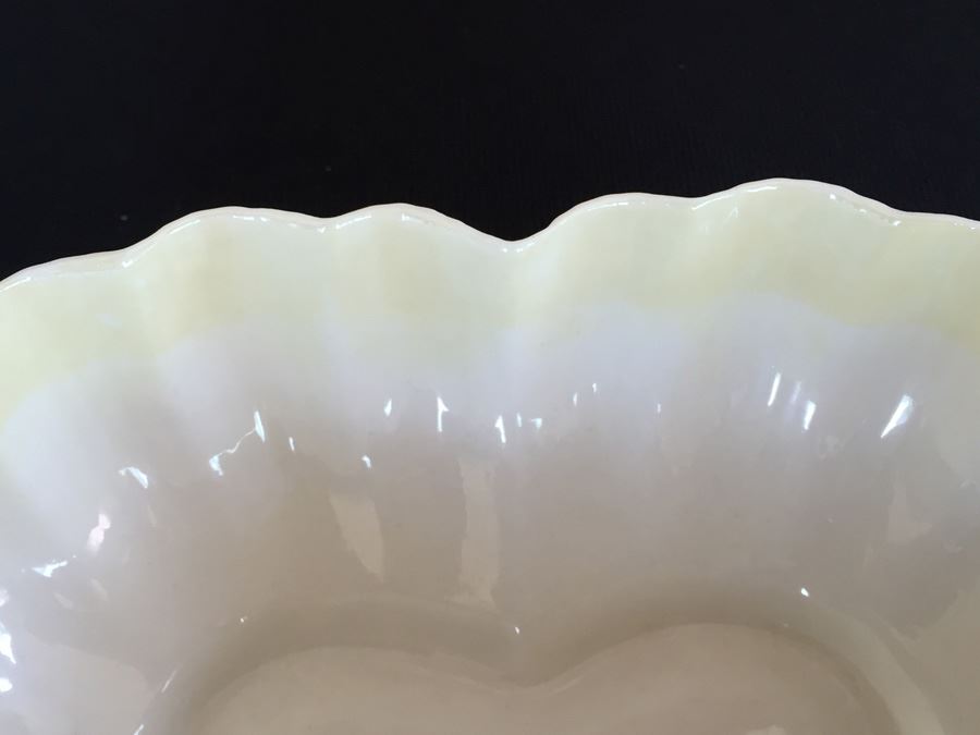 Vintage Belleek China Teapot, Cup And Saucer, Heart Shaped Bowl and Rose Cup Ireland [Photo 25]