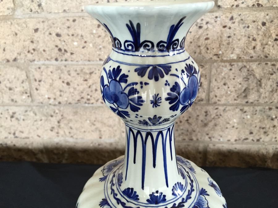 Vintage Delft Blue Vase