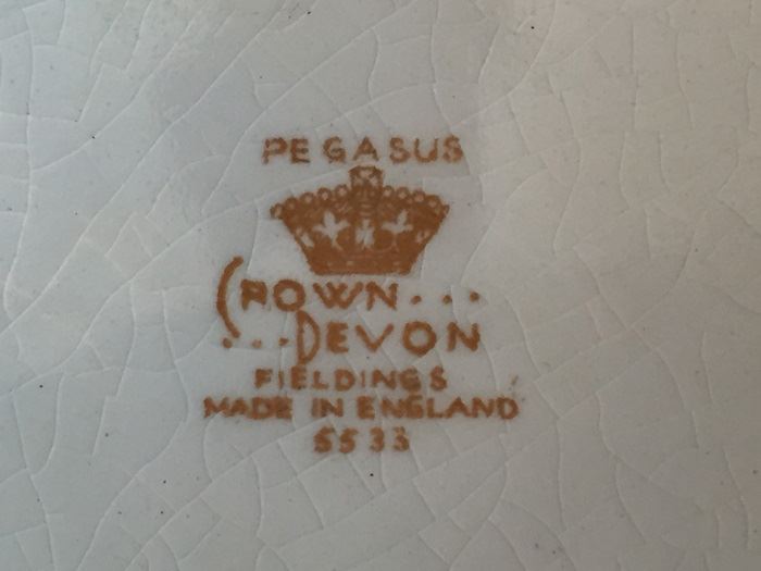 Pegasus Crown Devon Fieldings Made In England Bowl With Lid [Photo 14]