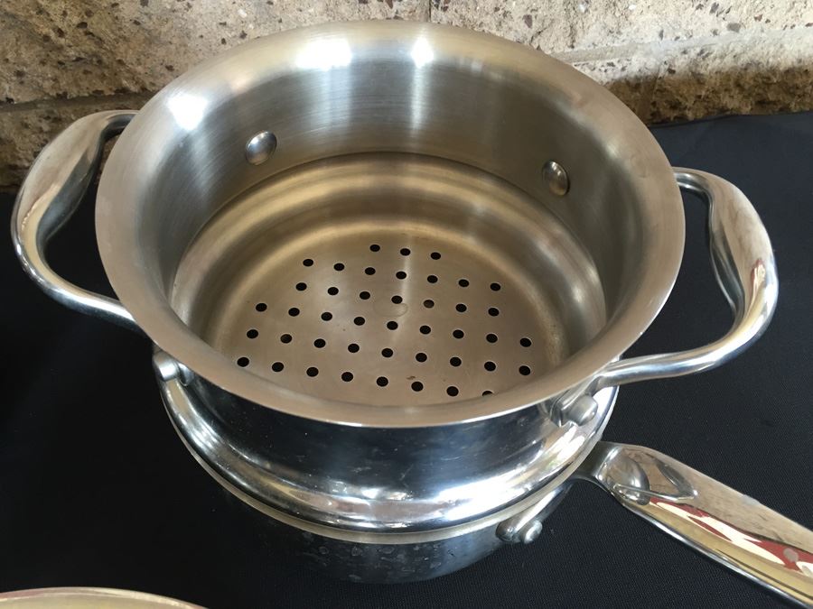 Kirkland Professional Quality Stainless Steel Cookware Pots Pans Made ...