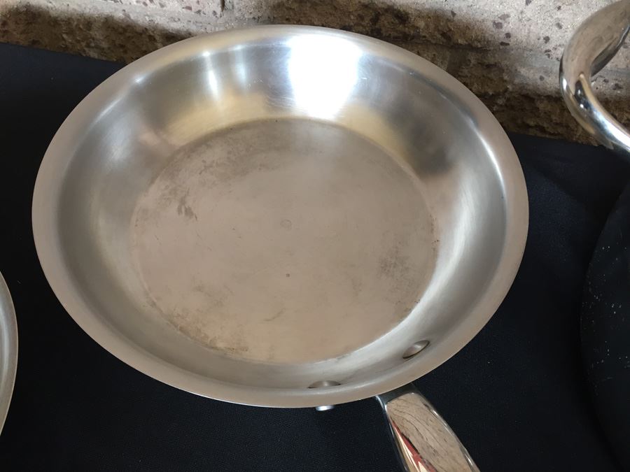 Kirkland Professional Quality Stainless Steel Cookware Pots Pans Made In Italy [Photo 10]