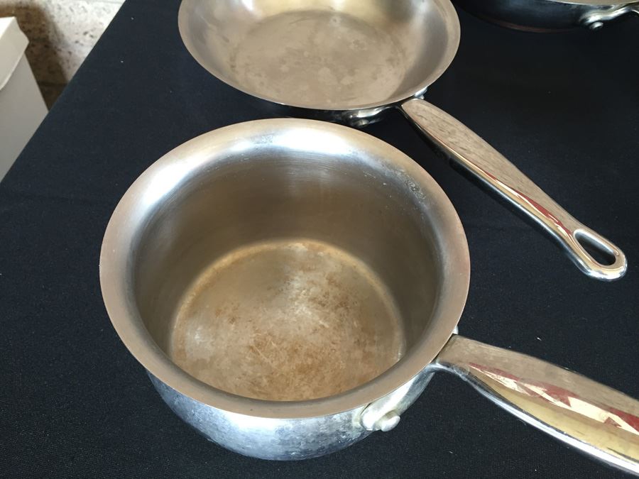 Kirkland Professional Quality Stainless Steel Cookware Pots Pans Made In Italy [Photo 13]