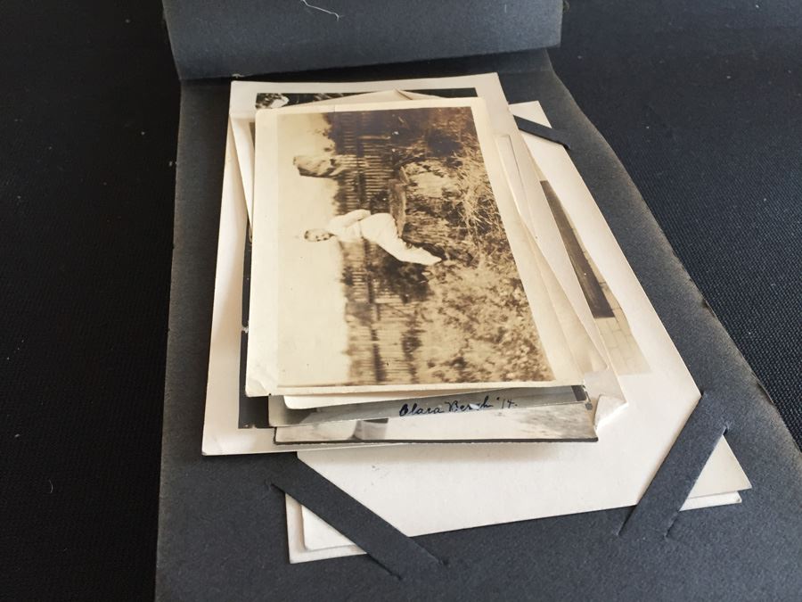 Postal Souvenirs Vintage Photo Scrapbook 1914 Old Baseball Photos And Illustration [Photo 11]