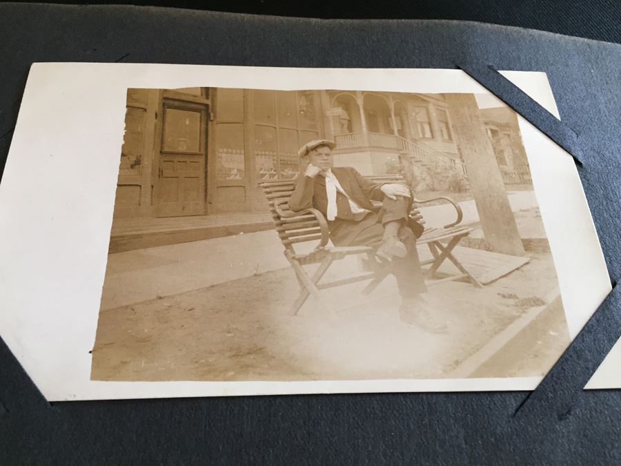 Postal Souvenirs Vintage Photo Scrapbook 1914 Old Baseball Photos And Illustration [Photo 8]