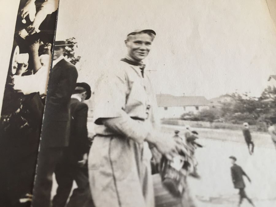 Postal Souvenirs Vintage Photo Scrapbook 1914 Old Baseball Photos And Illustration [Photo 14]