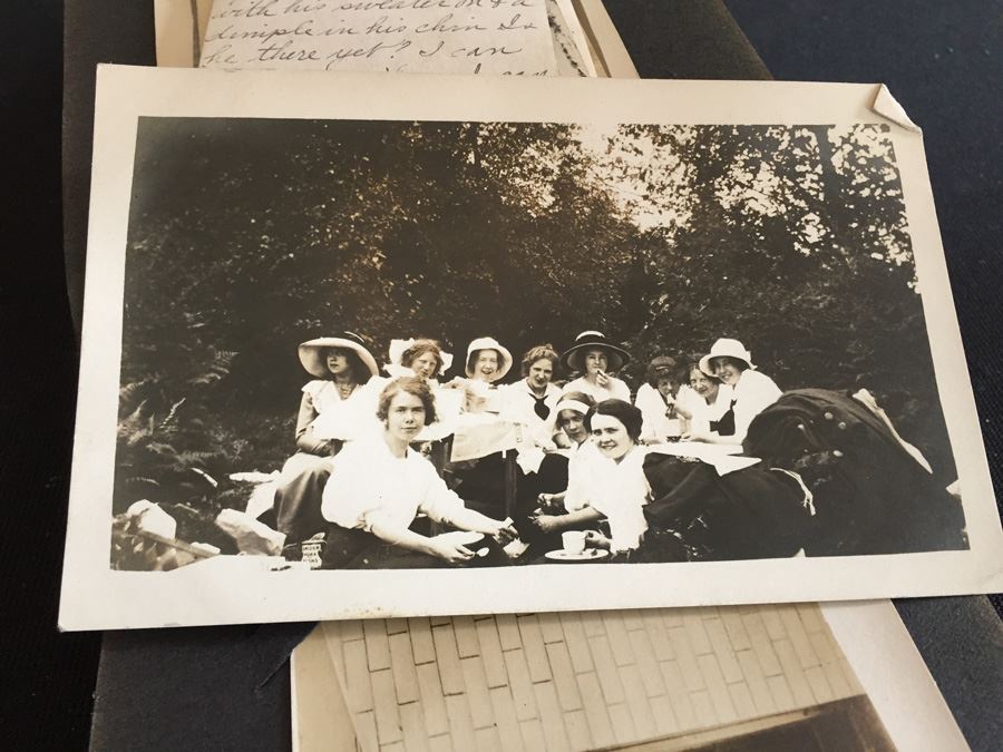 Postal Souvenirs Vintage Photo Scrapbook 1914 Old Baseball Photos And Illustration [Photo 16]