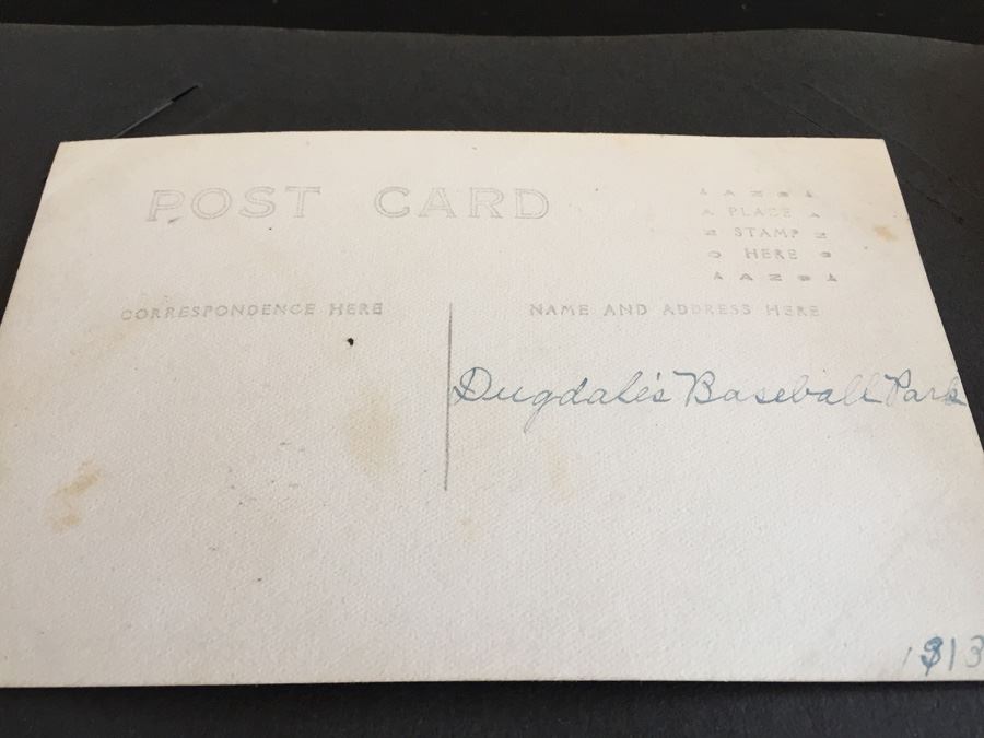 Postal Souvenirs Vintage Photo Scrapbook 1914 Old Baseball Photos And Illustration [Photo 33]