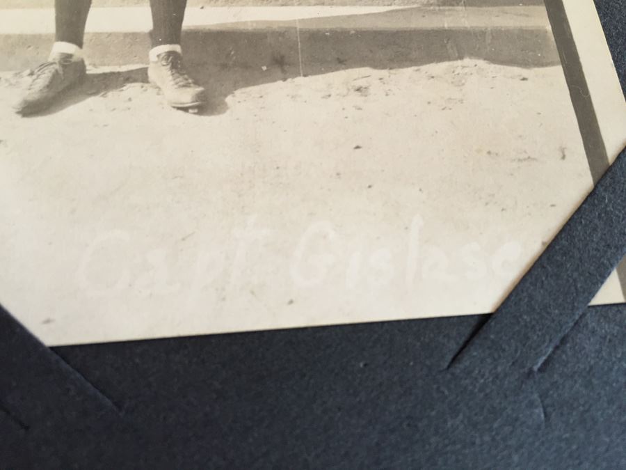 Postal Souvenirs Vintage Photo Scrapbook 1914 Old Baseball Photos And Illustration [Photo 22]