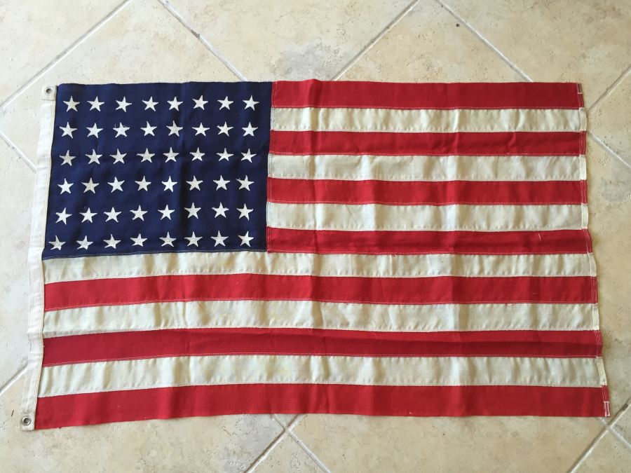 Vintage 48 Star United States Flag [Photo 1]
