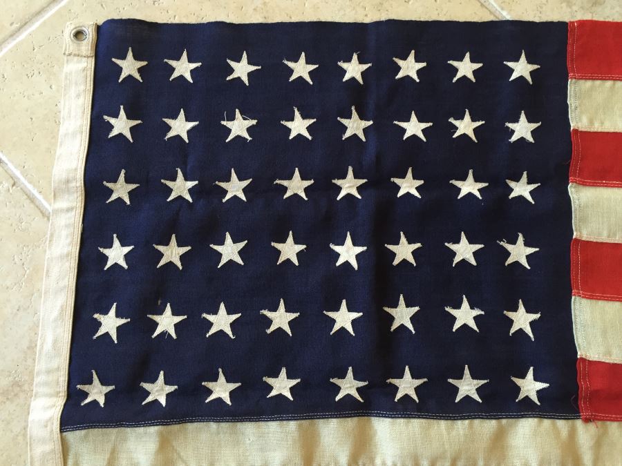 Vintage 48 Star United States Flag [Photo 4]