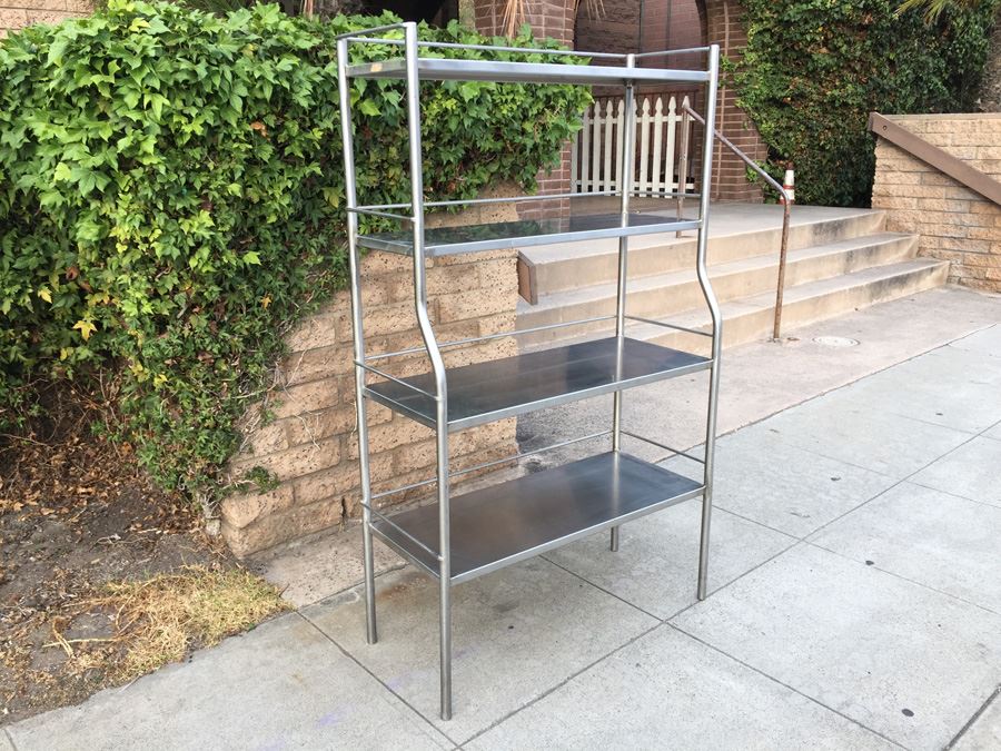 Stylish Industrial Stainless Steel Baker's Rack [Photo 4]