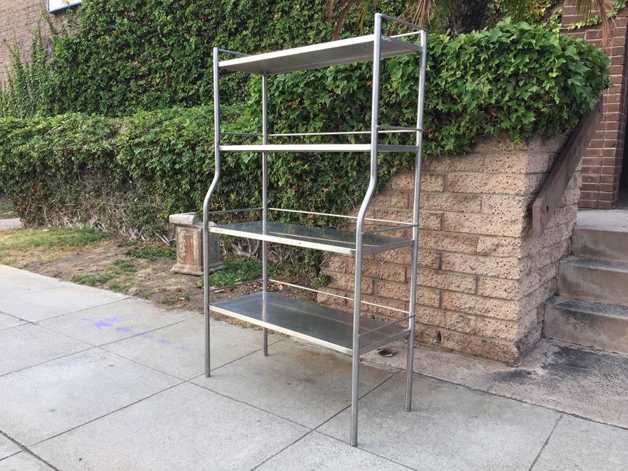 Stylish Industrial Stainless Steel Baker's Rack [Photo 6]