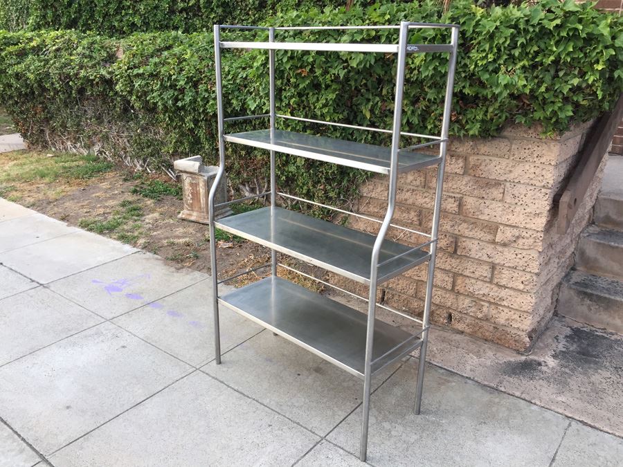 Stylish Industrial Stainless Steel Baker's Rack [Photo 2]