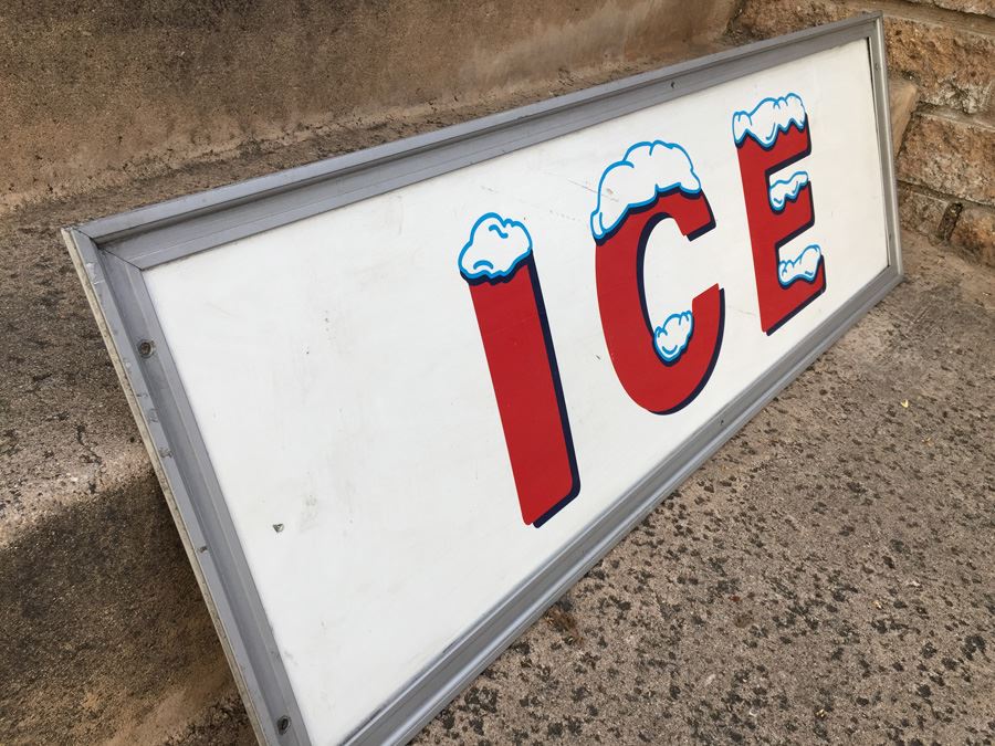 ICE Metal Sign [Photo 3]