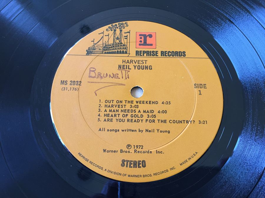 Neil Young ‎- Harvest - Reprise Records ‎- MS 2032 Vinyl Record [Photo 5]