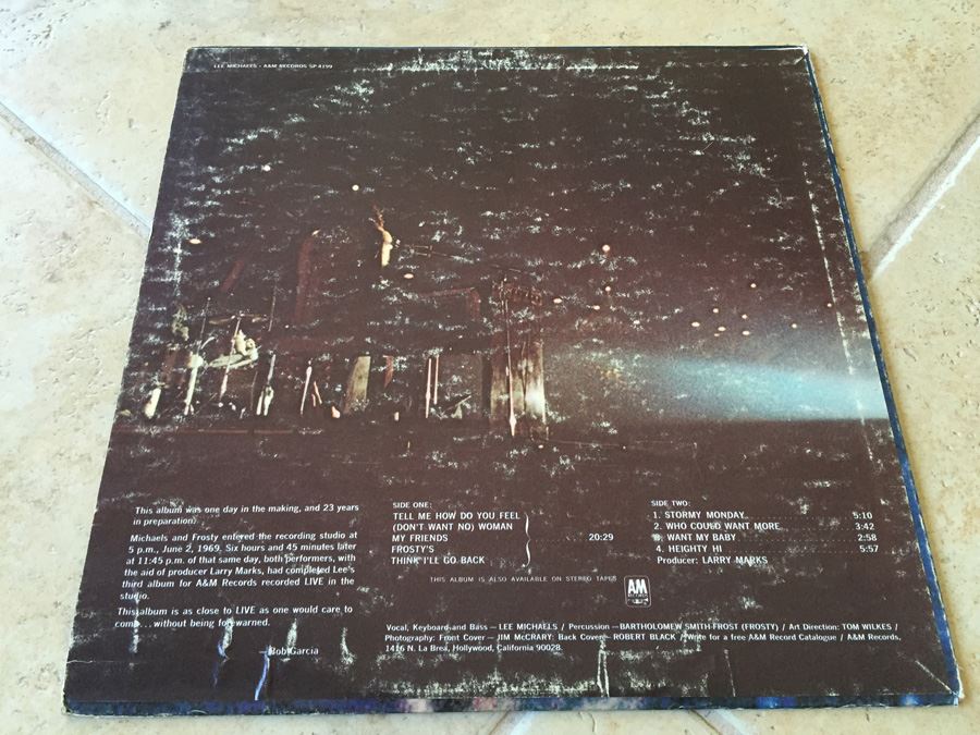 Lee Michaels ‎- Lee Michaels - A&M Records ‎- SP-4199 Vinyl Record Psychedelic Rock [Photo 2]