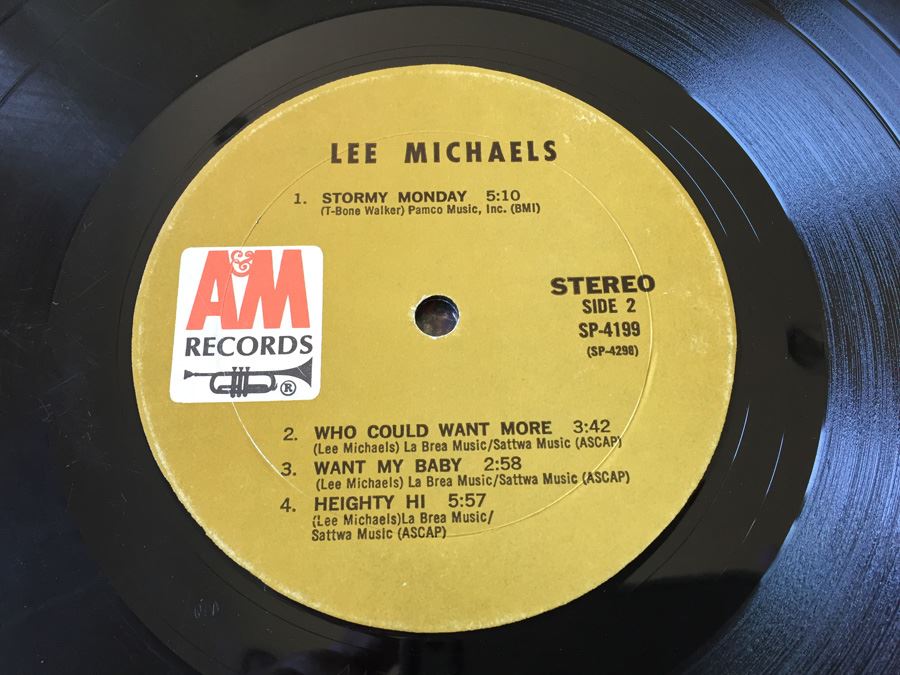 Lee Michaels ‎- Lee Michaels - A&M Records ‎- SP-4199 Vinyl Record Psychedelic Rock [Photo 6]