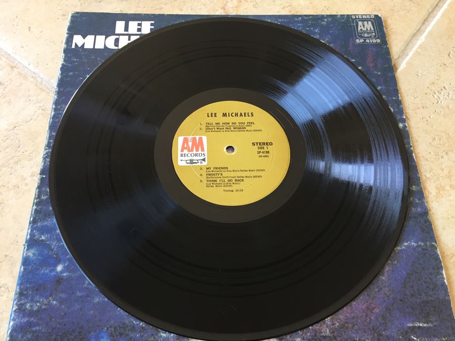 Lee Michaels ‎- Lee Michaels - A&M Records ‎- SP-4199 Vinyl Record Psychedelic Rock [Photo 3]