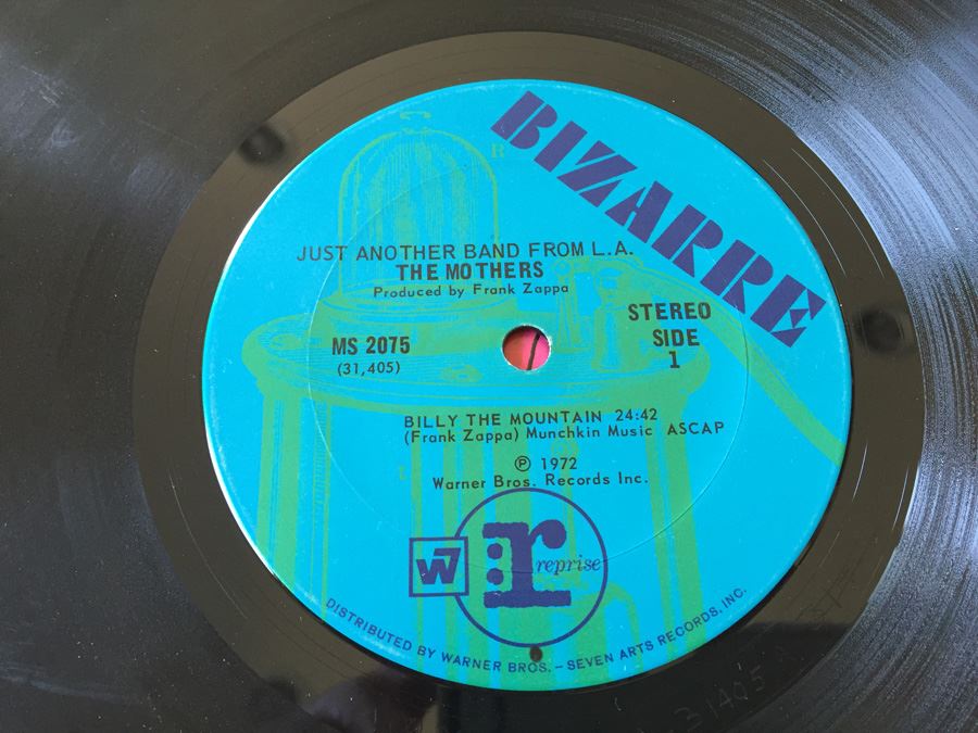 The Mothers ‎- Just Another Band From L.A. - Bizarre Records ‎- MS 2075 Vinyl Record  [Photo 5]