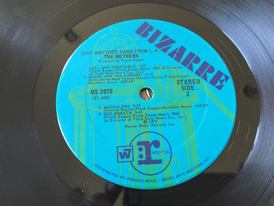 The Mothers ‎- Just Another Band From L.A. - Bizarre Records ‎- MS 2075 Vinyl Record  [Photo 7]
