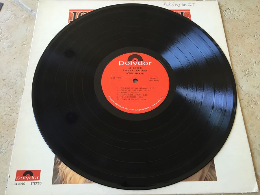 John Mayall ‎- Empty Rooms - Polydor ‎- 24-4010 Vinyl Record [Photo 7]