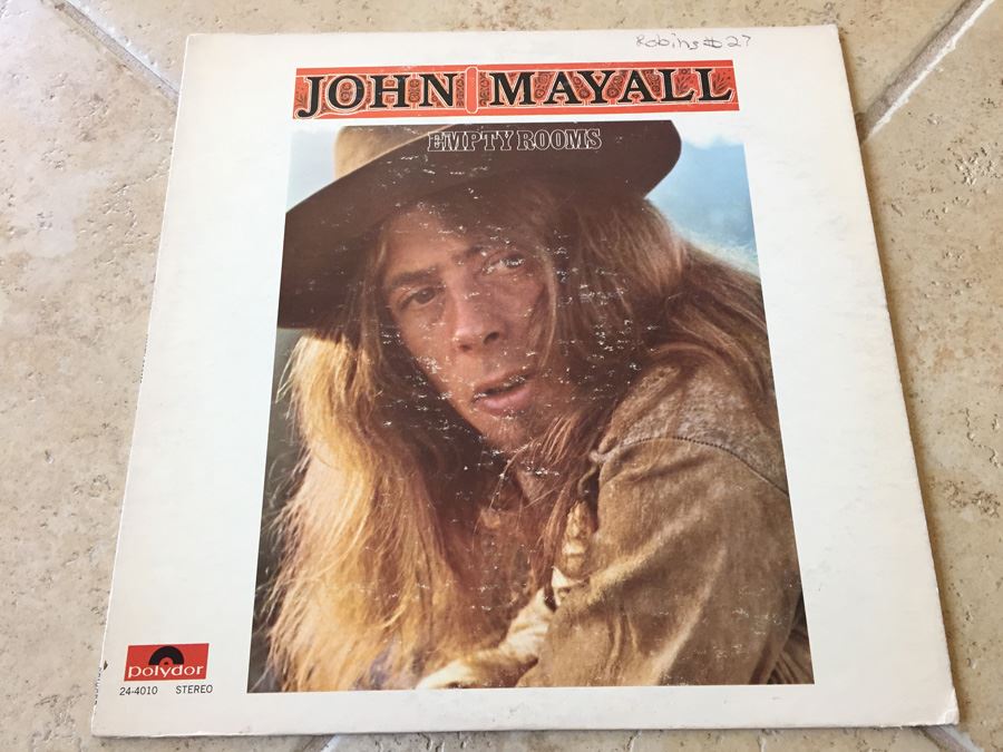 John Mayall ‎- Empty Rooms - Polydor ‎- 24-4010 Vinyl Record [Photo 1]
