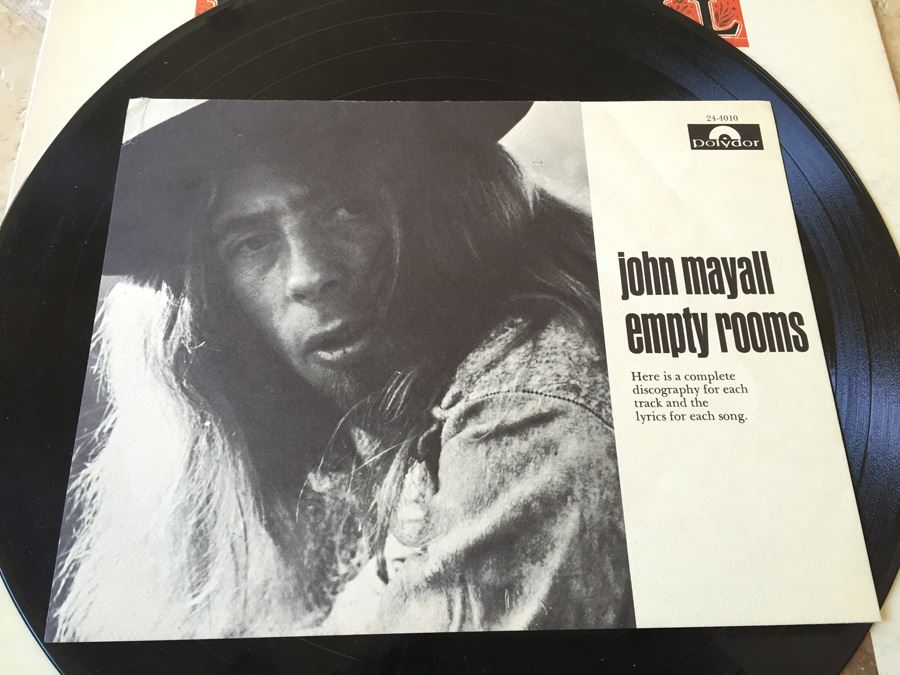 John Mayall ‎- Empty Rooms - Polydor ‎- 24-4010 Vinyl Record [Photo 3]